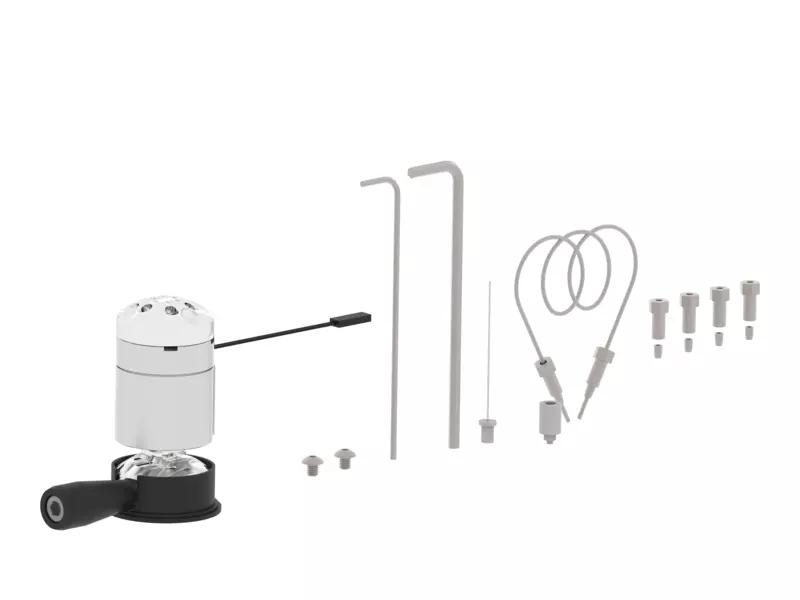 Manual injector valve kit 6 port, 2 position